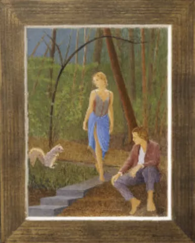 Coppia con scoiattolo