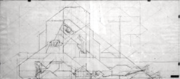 Deposizione, disegno preparatorio