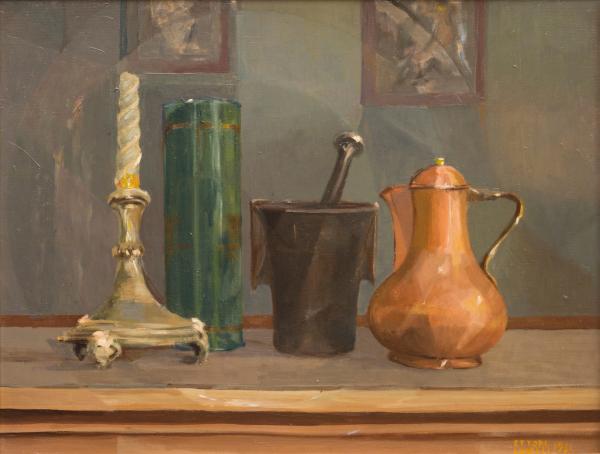 Candela, pestello, rame