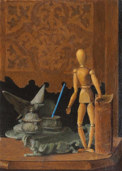 Manichino con calamaio